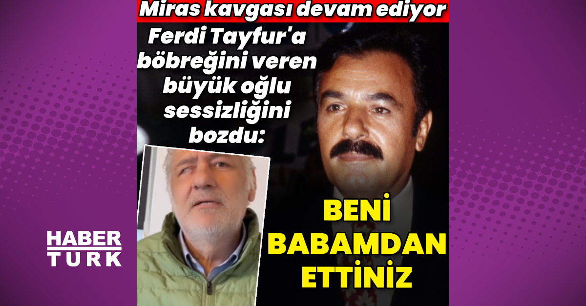 Ferdi Tayfur'un oğlu Timur Turanbaybur'tan açıklama